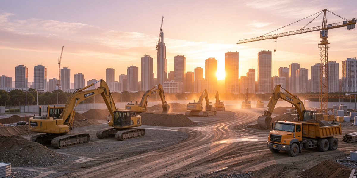 Heavy Construction Equipment Market Size: Poised for Strong Growth Through 2032