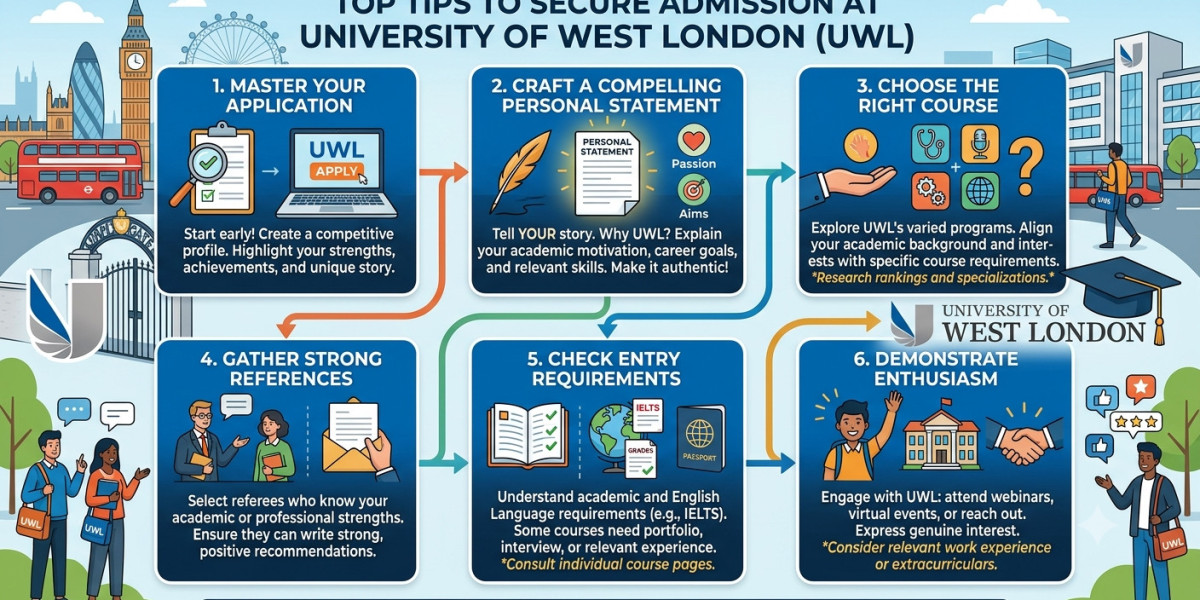 Tips To Secure Admission at University of West London in UK.