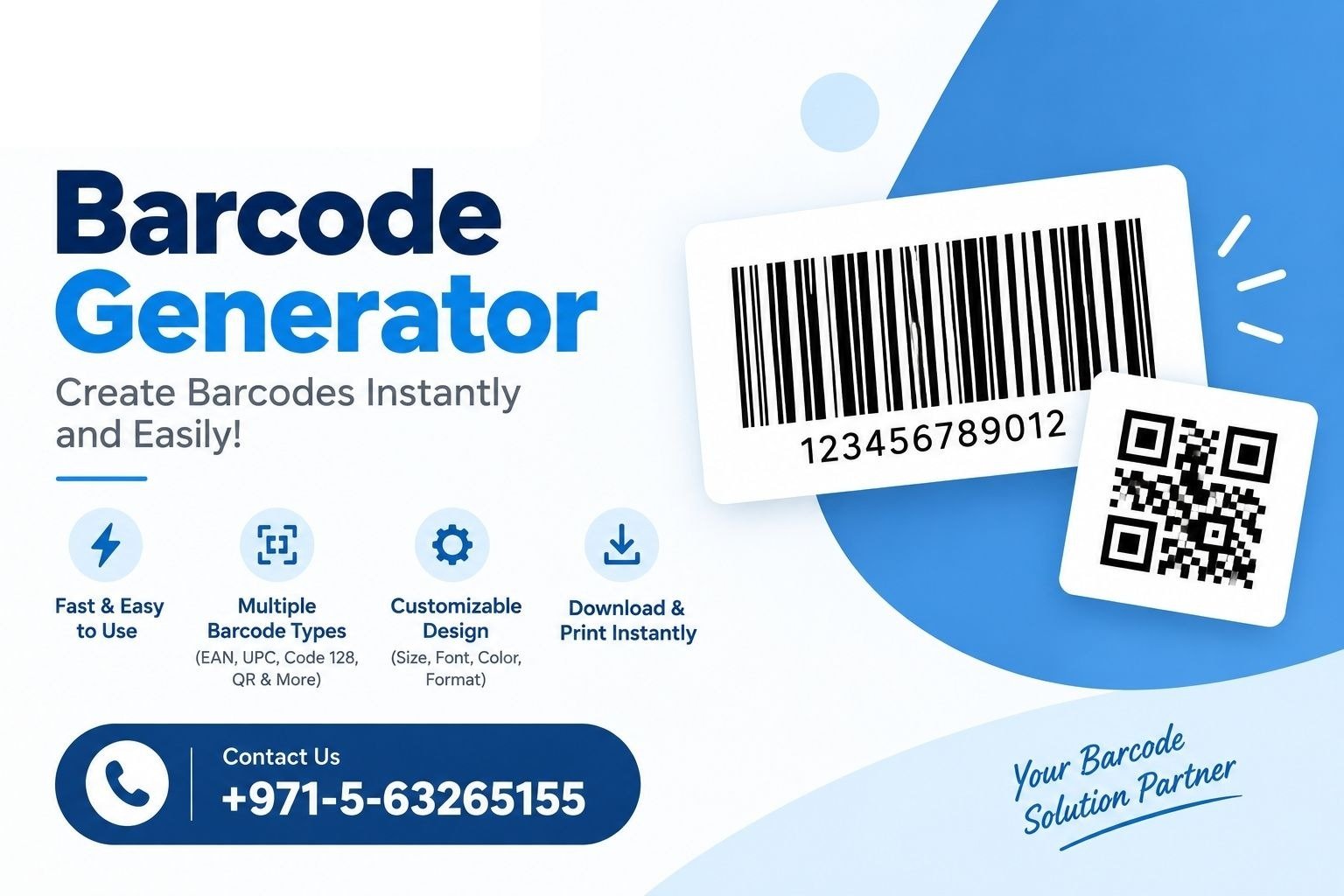 Powerful Custom Barcode Generator Online | Create Barcodes Easily#1